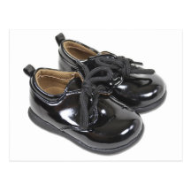 ShinyInfantShoes101610 Postcard