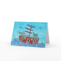 Ship Ahoy! Greeting Card