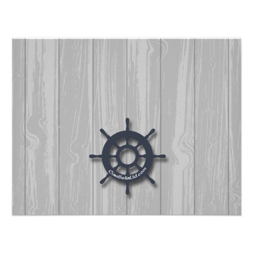 Ship Ahoy Girl Or Boy Nautical Baby Shower Invite
