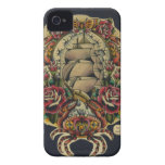 ship and crabs Case-Mate iPhone 4 cases