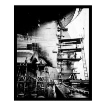Ship Construction Hamburg, Germany 1912 posters