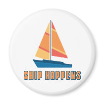 Ship Happens magnets