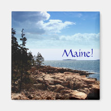 Ship Harbor Trail Refrigerator Magnet