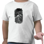 Ship in stormy sea t-shirts