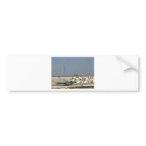 Ship Leaving Varna Bumper Sticker