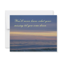 Ship Lost At Sea invitations