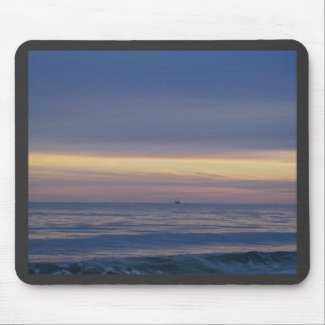 Ship Lost At Sea mousepad