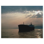 Ship on calm sea, Italy Full Color Flyer