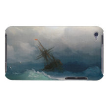 Ship on Stormy Seas Ivan Aivazovsky seascape storm iPod Case-Mate Case