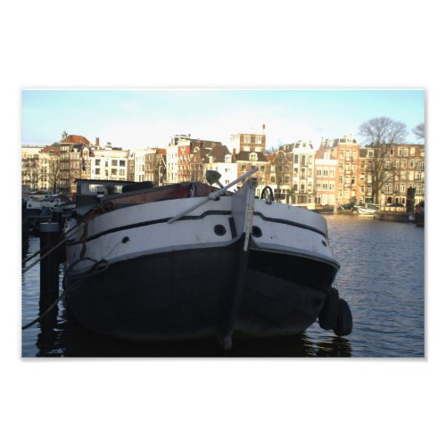 Ship on the Amstel River