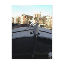 Ship on the Amstel River, Amsterdam Post Cards