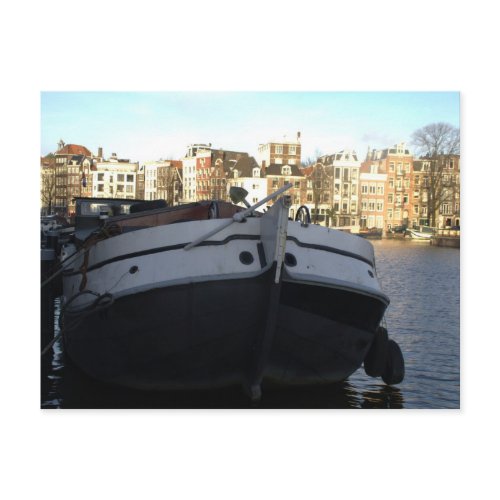 Ship on the Amstel River, Amsterdam
