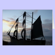 ship silhouette cards