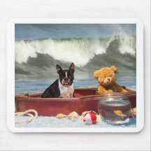 Ship wrecked mouse pad