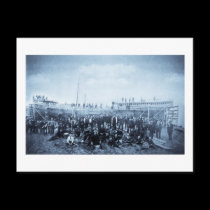 Shipbuilding - vintage - circa 1890s postcards