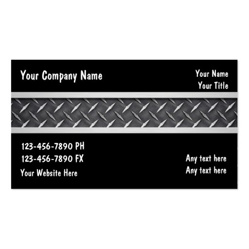 Shipping And Logistics Business Cards (front side)