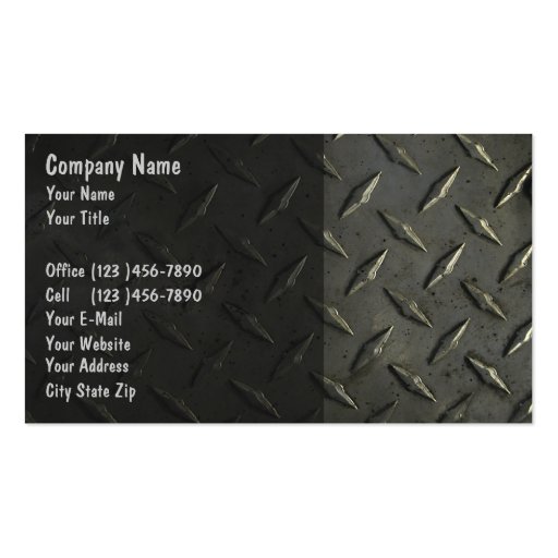 Shipping  Business Cards (front side)
