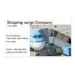 Shipping cargo delivery business card