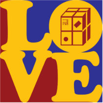 Shipping Love photo sculptures