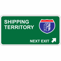 Shipping Next Exit photo sculptures