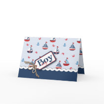 Ships Ahoy! Card