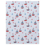 Ships Ahoy! Dual-sided Scrapbook Paper Flyer Design