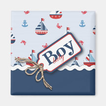 Ships Ahoy! Magnet B