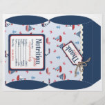 Ships Ahoy! Puff Box Template Flyer
