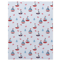 Ships Ahoy! Scrapbook Paper Letterhead Template