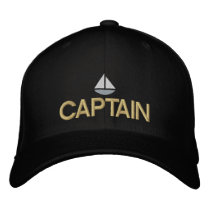 Ships Captain Embroidered Hat embroidered hats by embroideryshirts Ships Captain Embroidered Hat embroidered hats