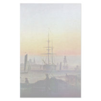 Ships In The Port Of Greifswald Stationery Paper