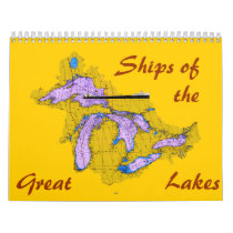 Ships of the, Great, Lakes calendars