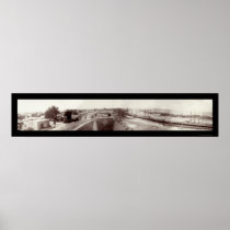 Ships San Pedro Harbor Photo 1904 Poster