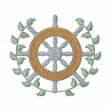 Ship's Wheel embroidered shirts by ZazzleEmbroidery Ship's Wheel embroidered shirts