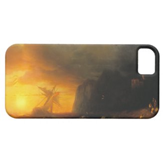 Shipwreck at Mount Athos Ivan Aivasovsky seascape iPhone 5 Case