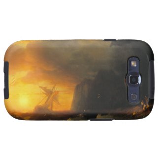Shipwreck at Mount Athos Ivan Aivasovsky seascape Galaxy S3 Cover
