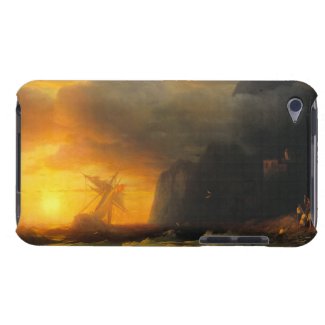 Shipwreck at Mount Athos Ivan Aivasovsky seascape iPod Touch Cases