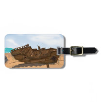 Shipwreck underwater tags for luggage