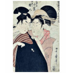 Shirai and the courtesan by Kitagawa,Utamaro t-shirts