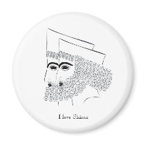 Shiraz1, I love Shiraz magnets