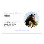 Shire Draft Horse Business Card