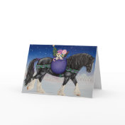 Shire Draft Horse Christmas Cards