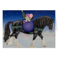 Shire Draft Horse Christmas Cards