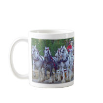 Shire Draft Horse Fire Engine mugs by horse_designs Shire Draft Horse Fire Engine mugs