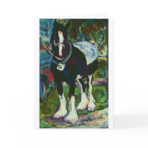 Shire Horse Birthday Card