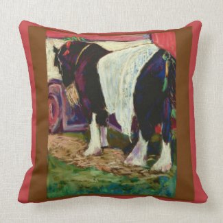 Shire Horse Cushion or Pillow