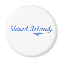 Shired Island Florida Classic Design Magnets