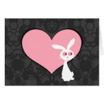 Shiro Bunny Love IV Greeting Card