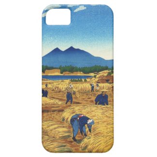 Shiro Kasamatsu Harvest Time Shin Hanga japan art iPhone 5 Case