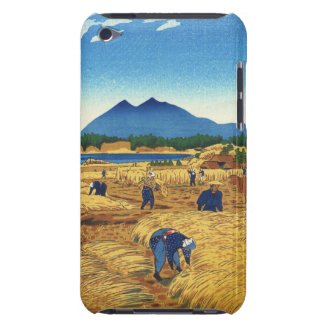 Shiro Kasamatsu Harvest Time Shin Hanga japan art iPod Touch Covers